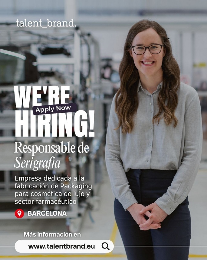 TalentBrand_eu's tweet image. Oferta de empleo como Responsable para sección de #serigrafía.

📍Ubicación: #Barcelona

📩 Inscríbete y envíanos tu currículum: jobs.talentbrand.eu/jobs/6588764-r…

#empleo #ofertadeempleo #trabajos #wearehiring
