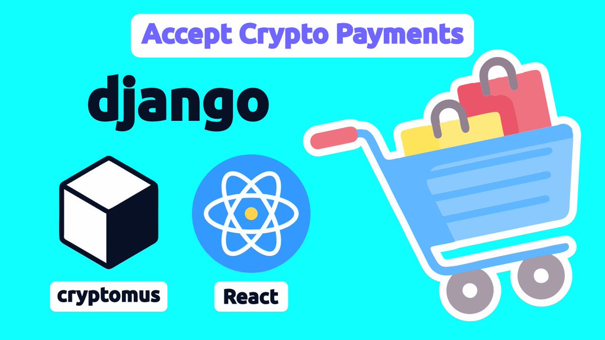 CodeWithClinton's tweet image. 💰 Want to accept crypto payments in your Django + React apps?

I just dropped a new tutorial showing how to integrate @Cryptomus  into a full-stack project from API setup to real-time callbacks.

Watch here 🎥👇
youtu.be/niddIWZ6hWI?si…