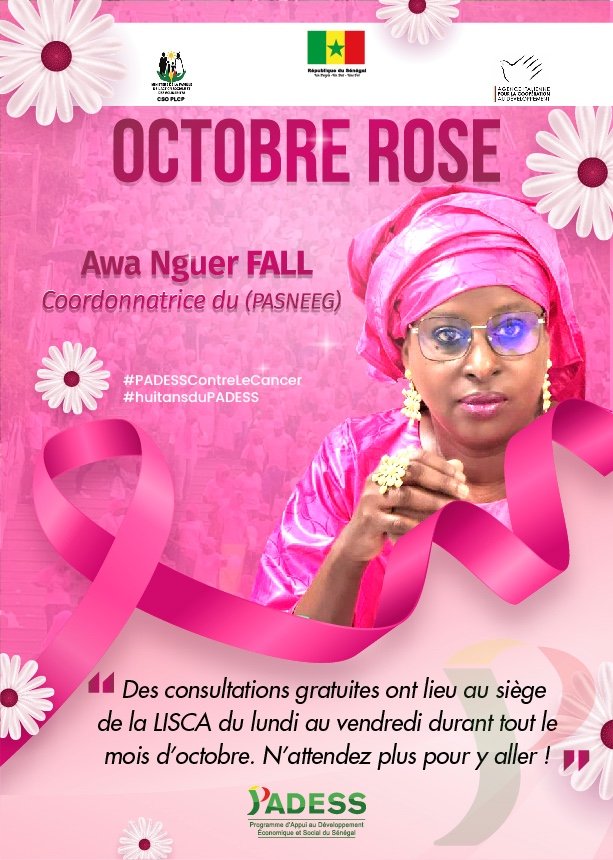 PADESS10's tweet photo. Octobre Rose
#huitansduPADESS et #rosePADESS
#MFASS #CSO_PLCP #AICS #PADESS #CRES #CSO #CSU
#OctobreRose #women https://t.co/RPZqZcEtHf