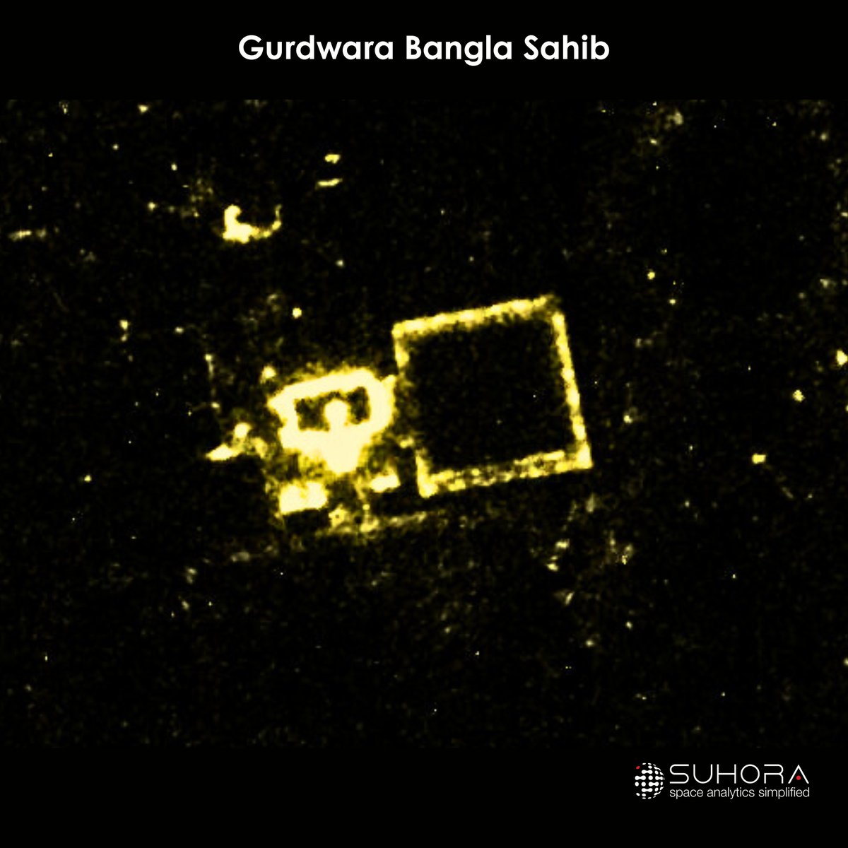 suhoratech's tweet photo. Captured on October 20, 2025, at 8:40 PM, this satellite image shows Delhi glowing in celebration. The city’s #Diwali lights shine bright enough to be seen from space, reflecting the spirit of light and unity.
#FestivalOfLights #Delhi #SpaceView #DiwaliNight #Suhora https://t.co/P0HOMIeOSh