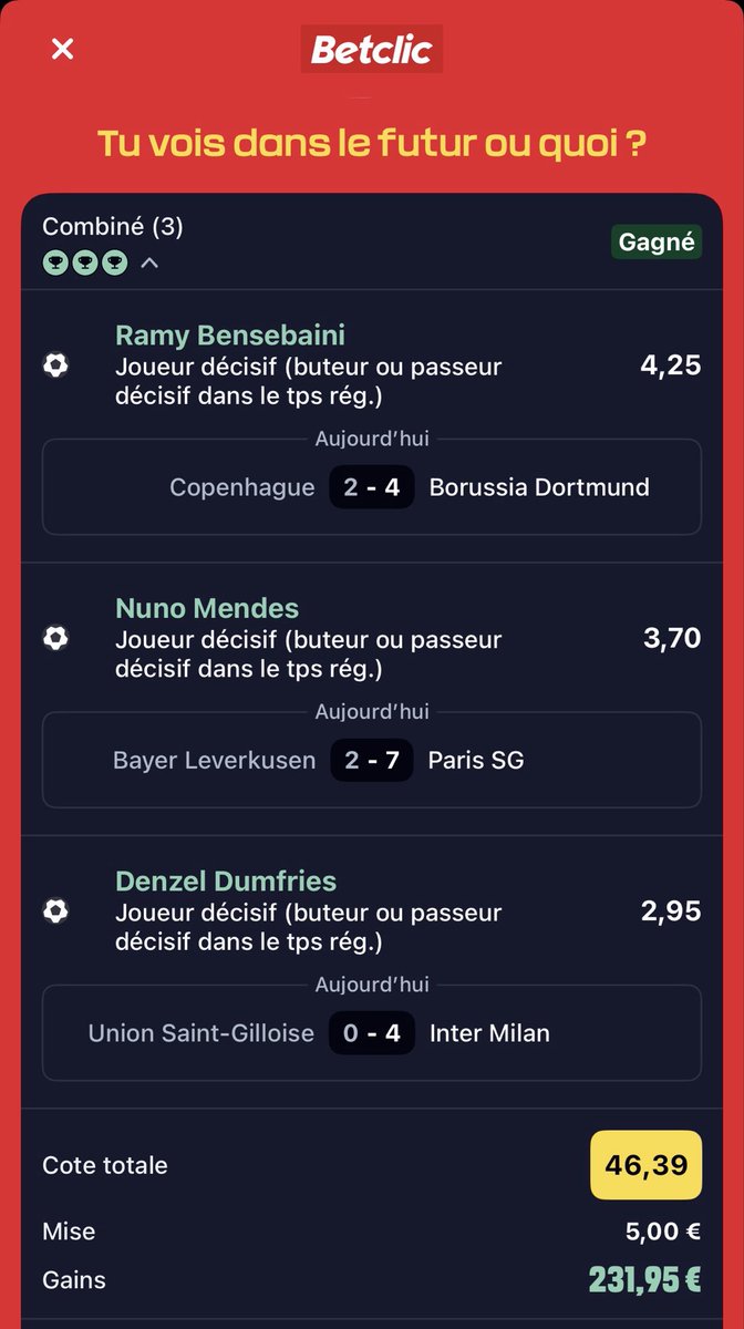 BET_Token's tweet photo. 💥 Quelle soirée dans le Discord 💥 

Côte 📊46.39 ✅🤑
Côte 📊55 ✅🤑
Côte 📊20 ✅🤑

À 🤏🏼 du méga 🎰 à 5 (Wina) voir 6 (Betclic) chiffres 🥹

Peut-être pour ce soir 🤞🏼

Rejoins nous pour vibrax sur les belles côtes 🥩 https://t.co/7iR27nEZWZ