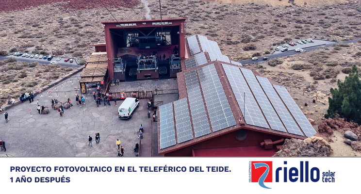 SolartechSpain's tweet photo. Ya se cumple un año desde la puesta en marcha del sistema fotovoltaico del Teleférico del #Teide, un proyecto pionero a nivel mundial.
Cuenta con un almacenamiento híbrido de 1 MWh basado en la tecnología HBS 600 de Riello Solartech, con baterías suministradas por @cegasaenergia https://t.co/wipmIJ4tgh