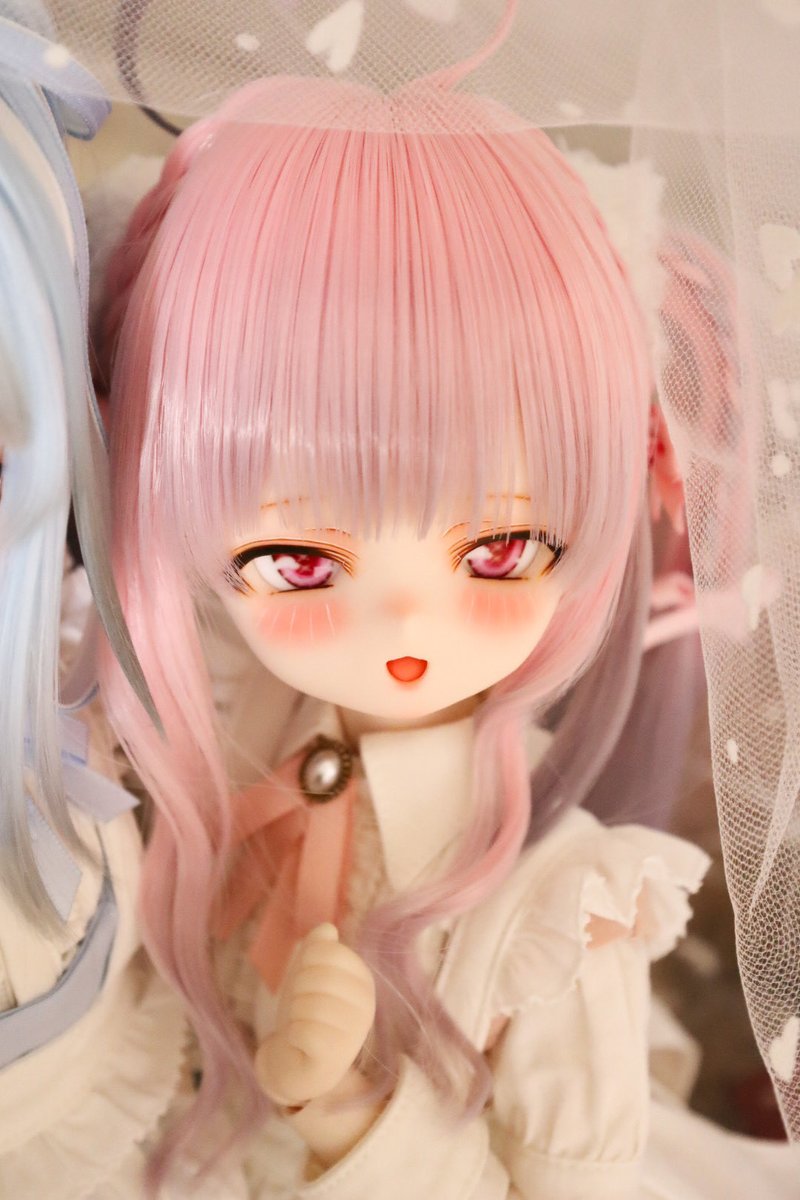 タイプは違うけど絶対お互いだいすきな仲良しちゃんなの！！(⁎⁍̴̆⁍̴̆⁎)🌟！！対照的な二人組ってかわいいよね…🥹🩵🩷

#みとねるっ子