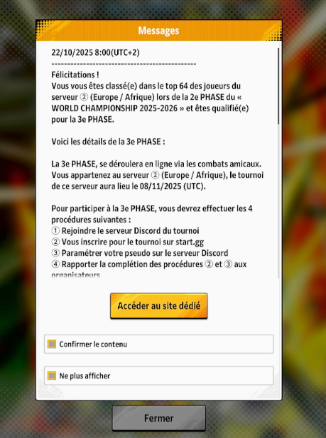 FitzAdri's tweet image. Qualifié pour la phase 3 des WCS ici

Je sais pas si y a un autre créateur de contenu qualifié?

#DBLegends

C'est dommage parce que c'est dans ma période ou j'ai le moins envie de try hard le jeu, et ou je joue le moins bien du coup mais ça a suffit pour la qualif