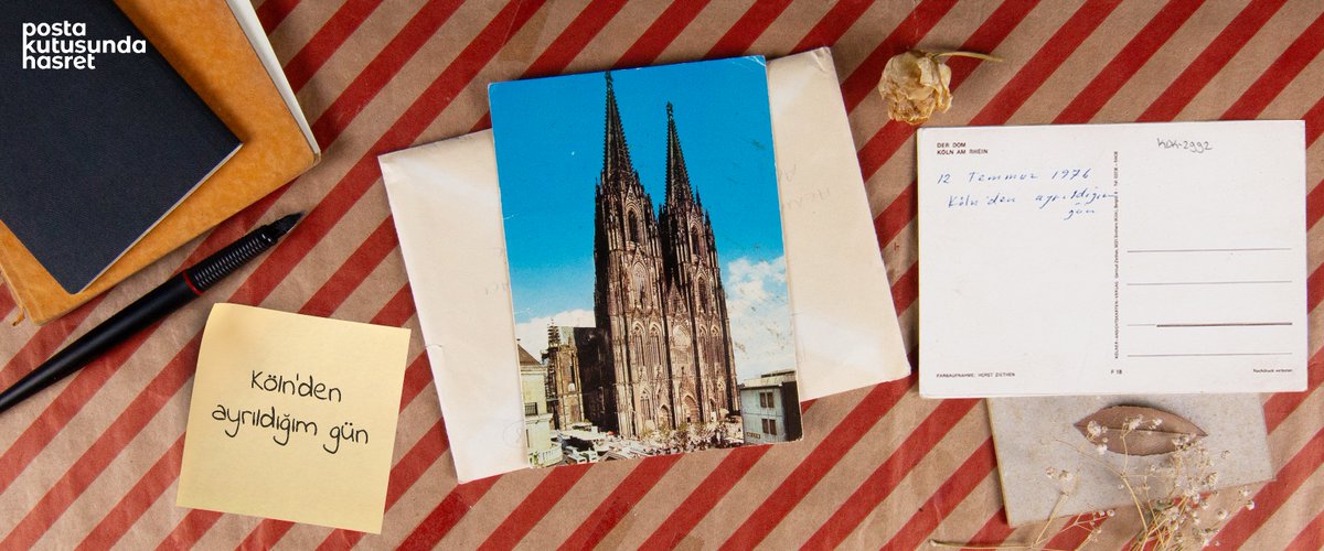 Gurbette her veda, silinmeyecek bir hatıra.

12 Temmuz 1976

#Köln’den ayrıldığım gün