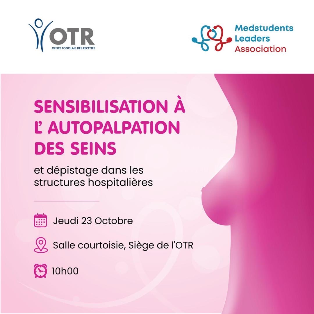 Ateliers ROSE dans le cadre de la #MlaTouRose2025
Ce jeudi, nous serons à l’ <a href="/otr_togo/">Office Togolais des Recettes</a> .    pour sensibiliser et outiller le personnel à la prévention du cancer du sein. 💗