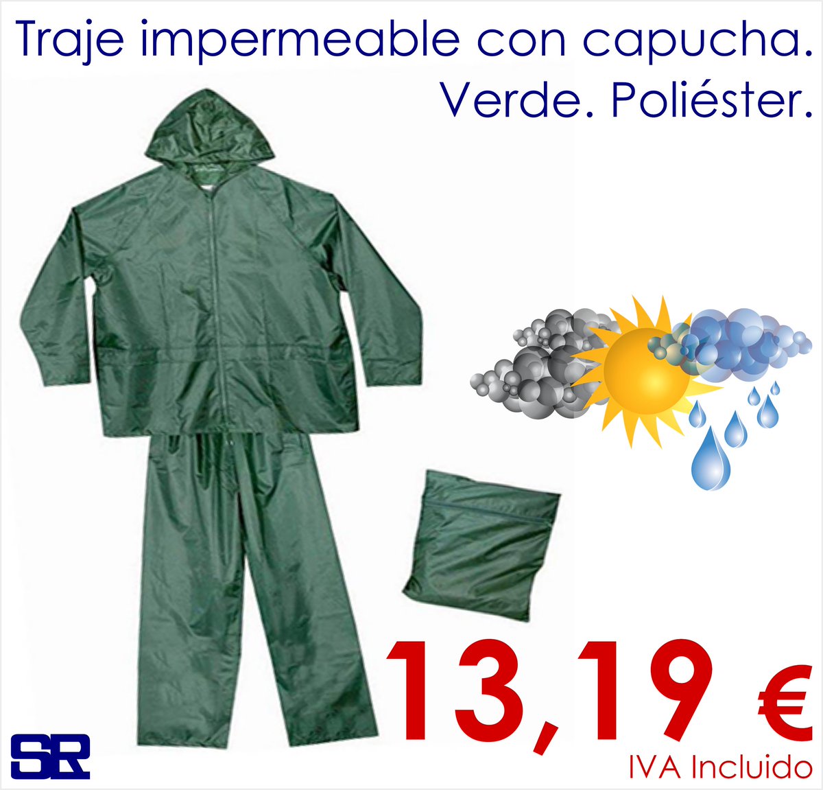 SumLaRonda's tweet image. ¡No dejes que la #lluvia te frene! 🌧️
Con nuestro #impermeable con capucha, estarás protegido de pies a cabeza durante toda la jornada.
Ideal para trabajos al aire libre. ¡Mantente seco todo el día! 👉 suministroslaronda.com/vestuario-prot…
#ofertasLugo #ferreteríaonline #ropadetrabajo
