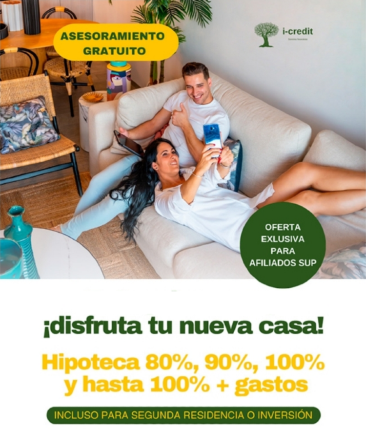 Sup_Policia's tweet photo. 🔋Necesitas tu #Hipoteca
🪫pero no tienes fondos para los gastos❓️
Quieres reunificar tu deuda❓️
💪La mejor #TasaDeInterés
Con #ICredit puedes conseguirlo y por ser afiliado al @Sup_Policia obten un descuento en el coste del servicio⤵️
https://t.co/S8rSwEnaxG #SupLíderEnServicios