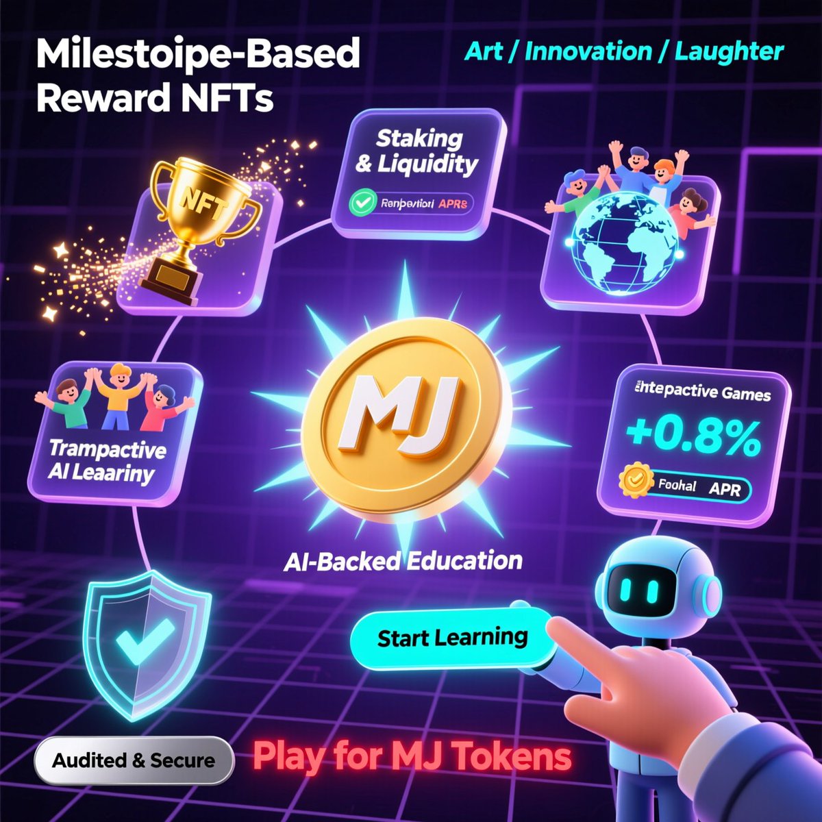 NFT Rewards for Holders

🎁 Legendary NFTs await those who hold strong.
Every milestone = a new digital badge of honor 🏅

#NFTCommunity #MJToken #CryptoRewards #HODL2EARN #CryptoStaking #DeFiRewards #HODL #Crypto #Blockchain #DeFi #Altcoins #Web3  #BSC #Memecoin #MoonShot #SDA