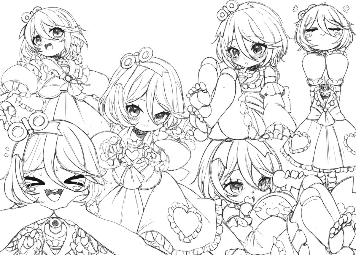 Dasketchci's tweet image. Little baby automaton appeared UwU

 #Immergination