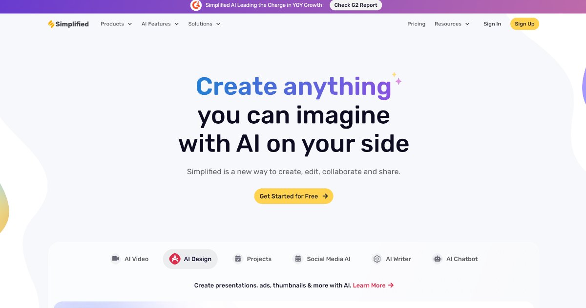 harindersaggi77's tweet image. 💡 Simplified AI gives you everything — design, write, edit &amp;amp; schedule your content in one AI-powered suite. Smart creation for busy teams.#AI #SimplifiedAI #ContentCreation #Automation #MarketingTools #AItools #Innovation #FutureOfWork #Tech