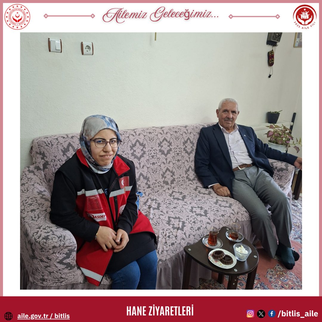 bitlis_aile's tweet image. 🇹🇷 Adilcevaz Sosyal Hizmet Merkezi Şehit Yakınları ve Gazi Hizmetleri Birimi personellerimiz, Kıbrıs Gazimiz Enver İYİYOL’u hanesinde ziyaret ettiler.
📌Vatanımız için büyük fedakârlıklar gösteren tüm gazilerimize minnettarız.🙏🏻

📍 Adilcevaz 
@tcailesosyal @BitlisValiligi…
