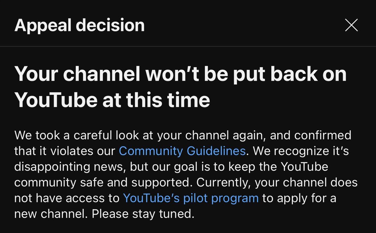 Madaragit's tweet photo. Hi @TeamYouTube.
My channel has been terminated, and the appeal has also been rejected. I believe there's been a mistake or misunderstanding as I never received any issues or strikes before. Please, I'm asking for a fair review. Channel link: https://t.co/RtPlgSUfLB https://t.co/AfoQ8hRtvc