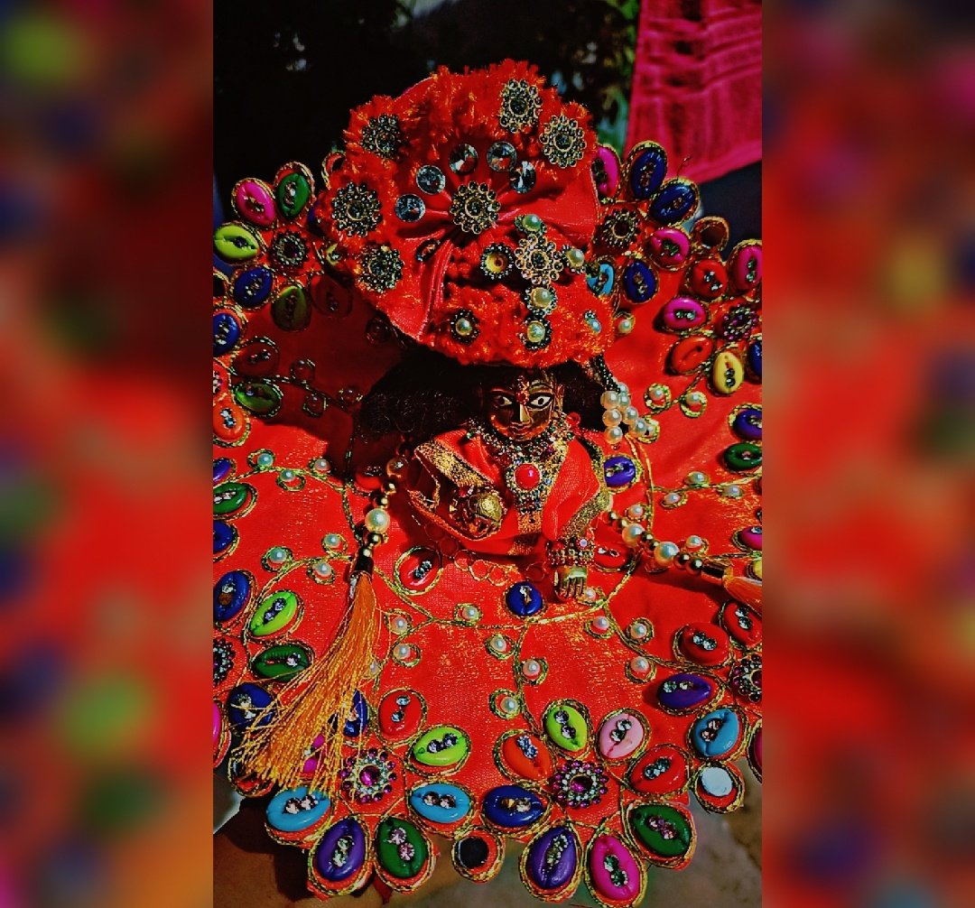 chhaparia_anmol's tweet image. My cuteee Kanha ji!!😘
No matter however I dress him... Beauty of entire universe just surrenders on his lotus feets&amp;gt;&amp;gt;&amp;gt;🌷✨
#GovardhanPuja