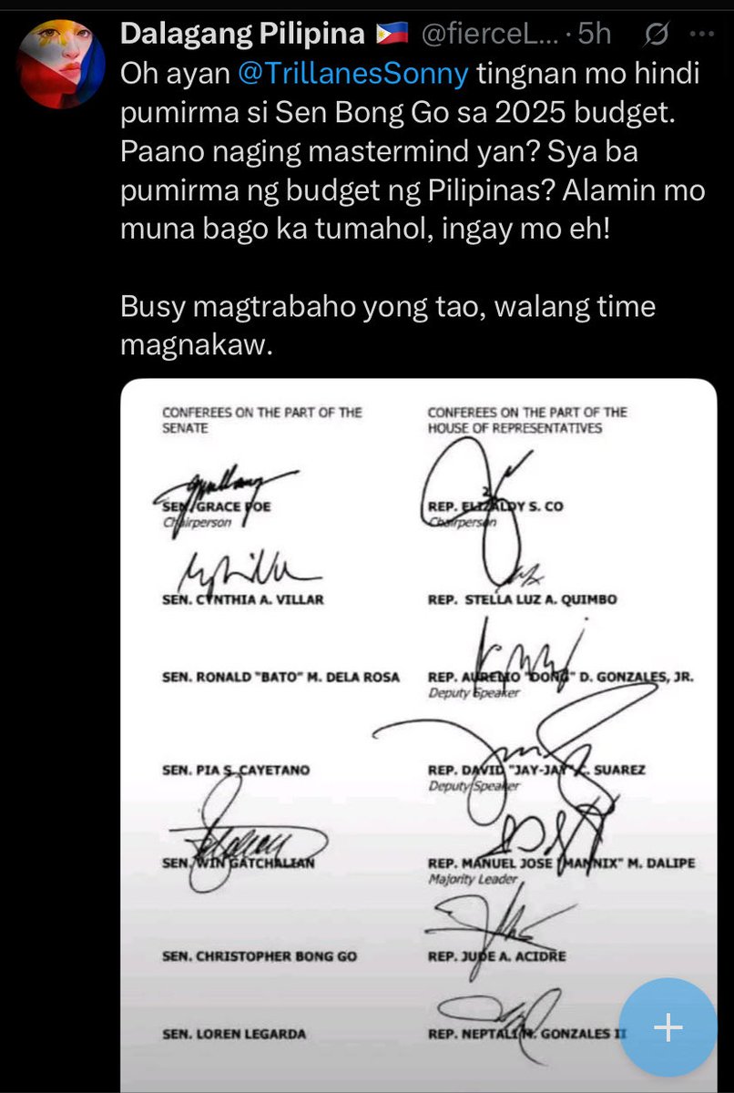 laiteranidaddy's tweet image. Oh ayan ha sa inyo na nang galing pag di pumirma walang kinalaman sa budget. Eh bat pinag pipilitan nyong si Martin Romualdez ang may kasalanan sa 2025 budgetscam tapos di nyo kayang tirahin si Chiz Escudero mga gunggong pala kayo e 🤣🤣🤣🤣