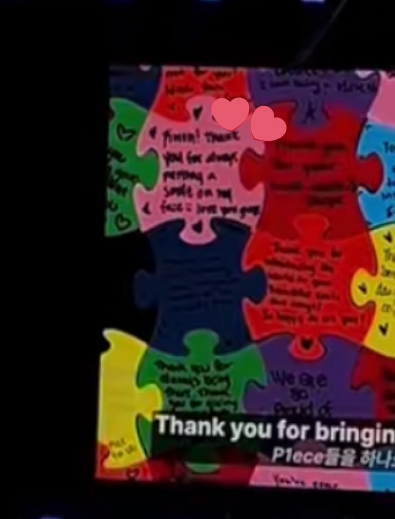 AYEEEEE my puzzle piece got shown!!!!! LOVE PIWON DOWN!