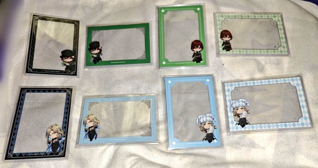 交換
うたプリ タブナイ 硬質カードケース

譲
嶺二 カミュ

求
蘭丸(各2枚)

郵送
お気軽にお声がけください