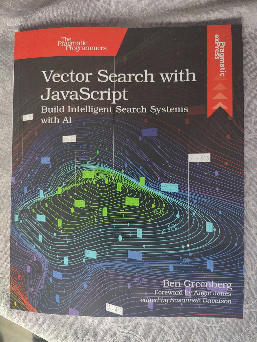 SantoshYadavDev's tweet image. Received my copy of Vector Search with JavaScript by @hummusonrails
Thank you for writing this book, very informative and now I know more about vector search.