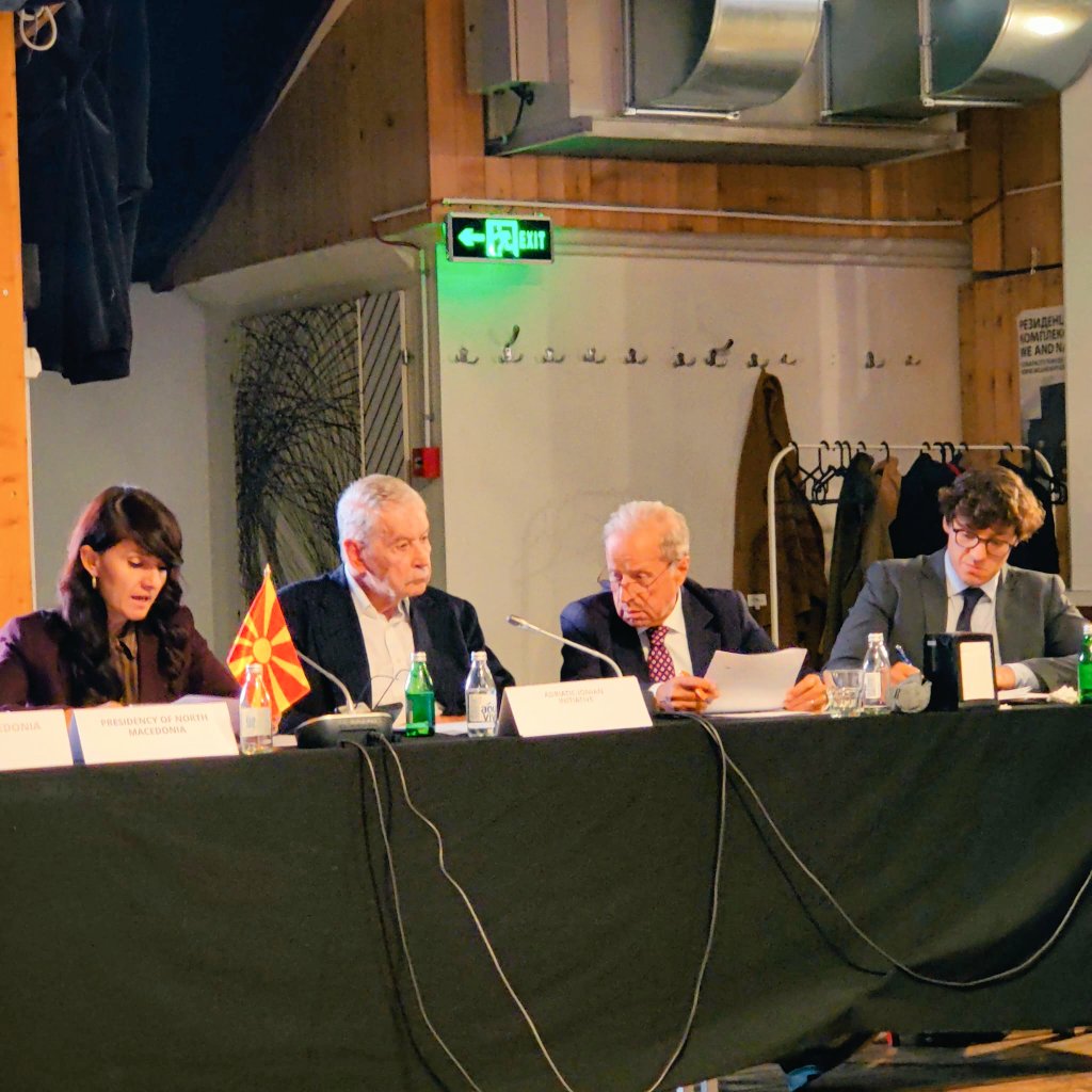 The first CSO under the AII Chairmanship of North Macedonia took place on October 21 in Skopje.
Discussions focused on the new Presidency priorities, upcoming activities, and recent events supported by the AII Permanent Secretariat, including the 25th AII Anniversary 🇲🇰🤝🇪🇺