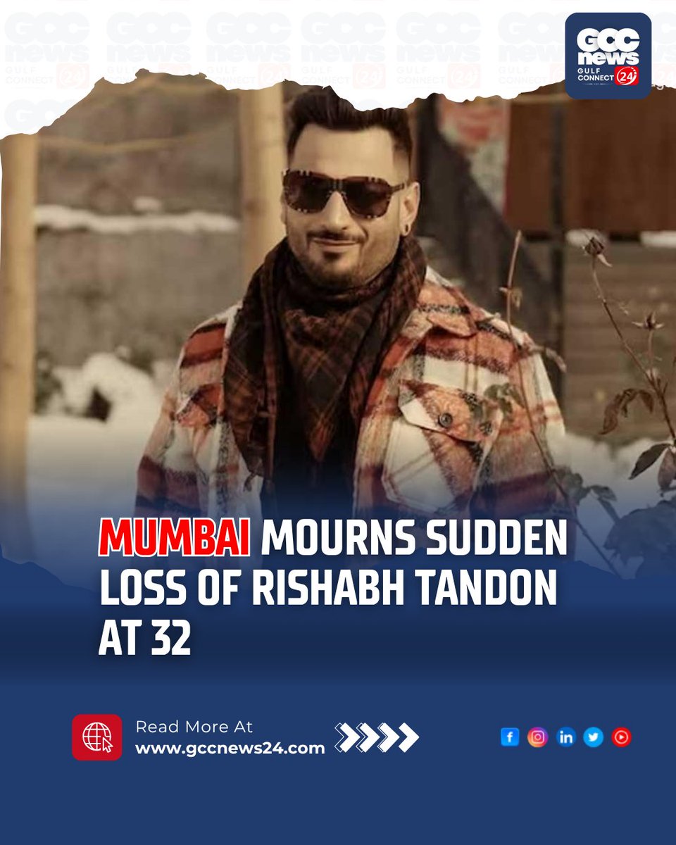 gccn24's tweet image. Sad news: Mumbai’s singer and actor Rishabh Tandon (Faqeer) passes away  at 32 due to heart attack. 
.
Read more: gccnews24.com/mumbais-rishab… 
.
#RishabhTandon #RestInPeace #IndianMusic