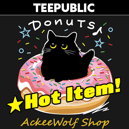 AckeeWolf's tweet photo. 🌈#TeePublic
Now available! 🍩🐾

This black cat found the perfect hiding spot—in a pink frosted donut! Sweet, silly, and purrfectly weird.❤️

▶ https://t.co/pm2UfIvLjC

#CatLover #DonutShirt #CuteCatDesign #FunnyTee #BlackCatMagic #FoodieFashion https://t.co/eV46UQMstK