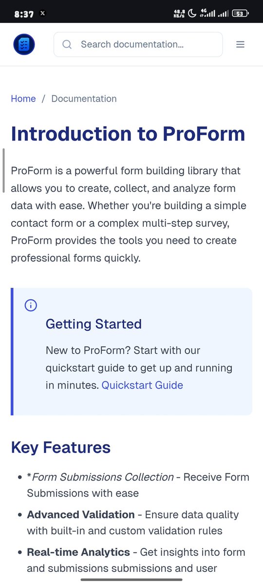 bigtennetonx's tweet image. Heard about proform? An African dev like us made it and you can use it!
Follow the creator: 
@apcodesphere 
@myproforms 
Made with love ❤️