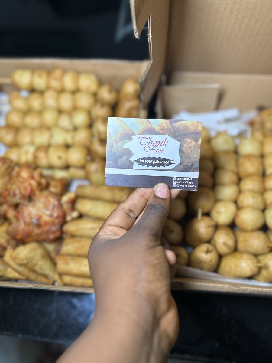 nutz_n_chops's tweet image. Good Morning Fam,

How is your week going?

Our favorite week is coming up😄😄😄

My fellow 9-5ers, are you excited for next week?

We have something for every budget, celebration,milestone, etc

Call/whatsapp-08039108947

📍Abule Egba,Lagos