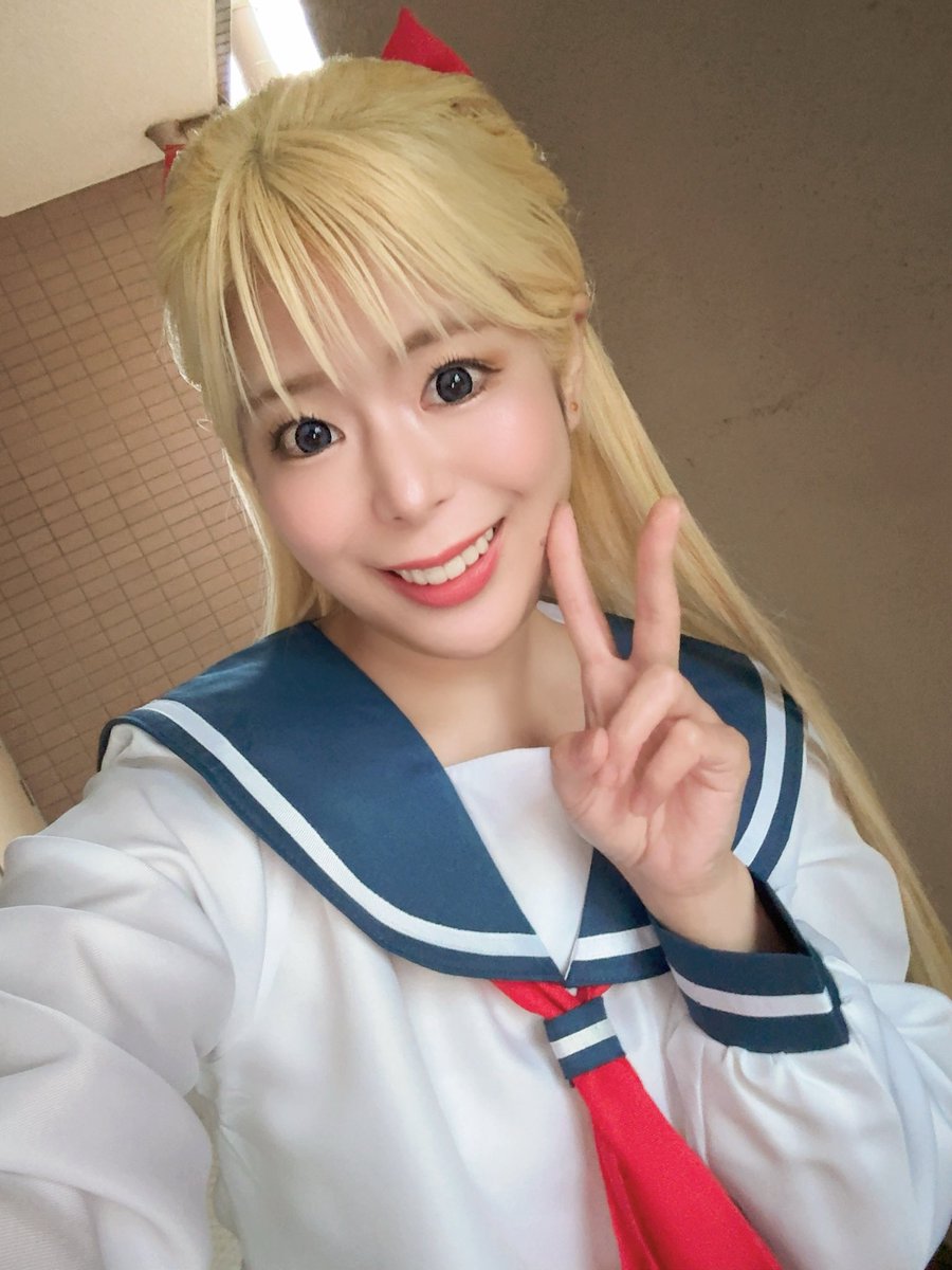 今日は美奈子ちゃんの格好で過ごすんだ！
お誕生日おめでとう🧡🧡🧡

 #愛野美奈子生誕祭2025