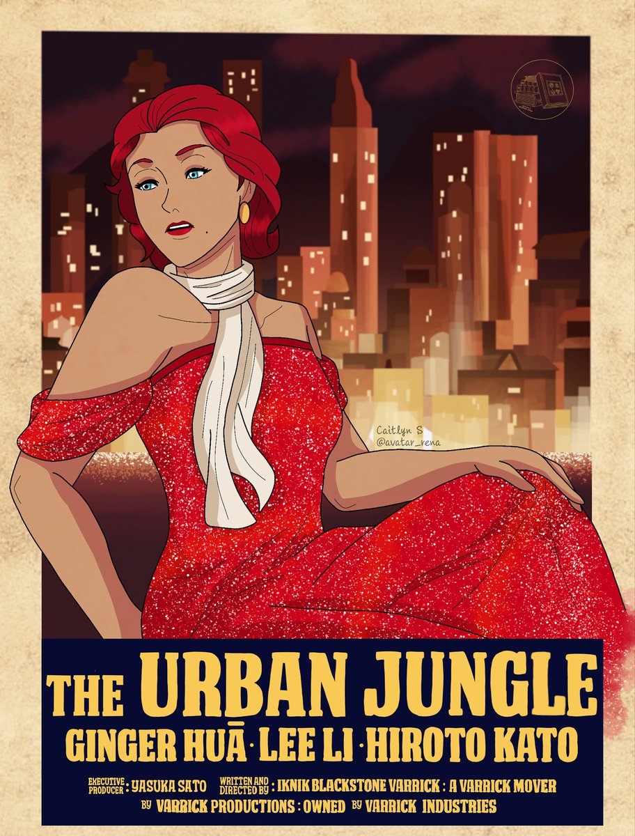 Many thanks to <a href="/TheLegendofRena/">The Legend of Rena</a> for this amazing movie Poster of Ginger leading her first ever film in my fan fiction: Republic City Stories. Based off ATLA and LOK. 

#fanfiction #RepublicCity #MoviePoster #Ginger #TLOK