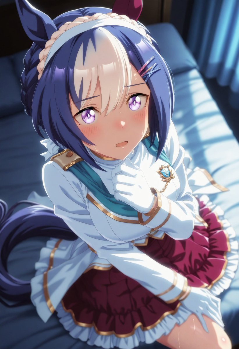 rino_mili's tweet image. 学習させたLoRA試作