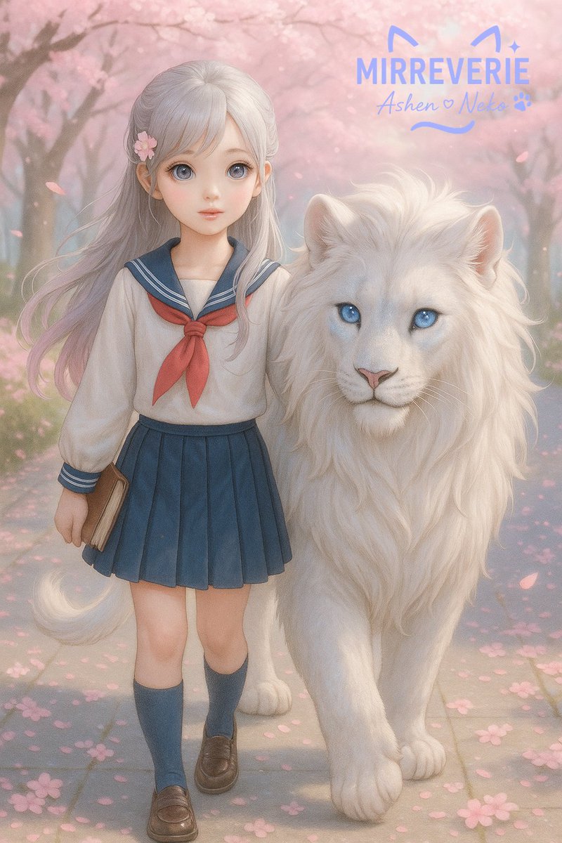 CodeAndPurrs's tweet image. 我的养成系白金毛狮王🦁

#GPTDrawing