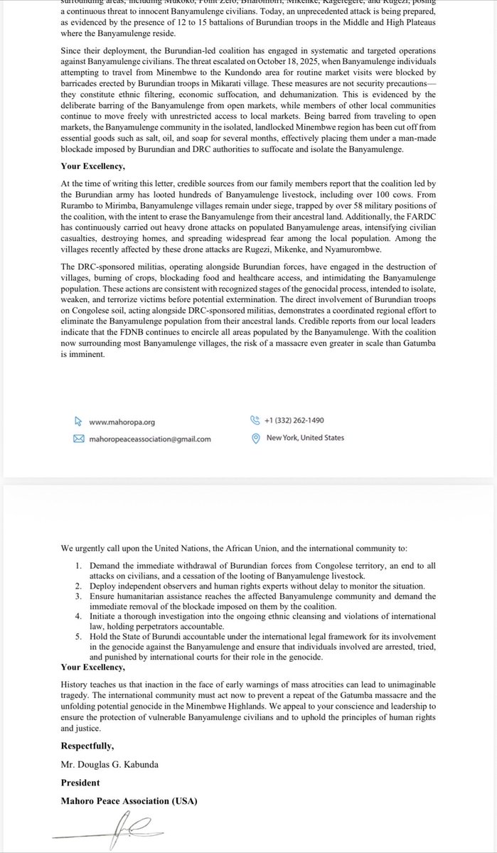 Mahoro Peace Association (MPA) tweet media