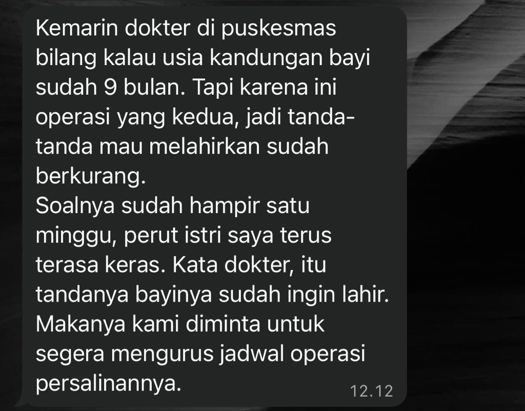 IbrahimAzzaini's tweet photo. Teman2 bantu RT lagi yuk agar kebutuhan Operasi Caesar nya terpenuhi 😭

Kondisinya udah harus Operasi. 😭🙏🏻
Terkumpul Rp. Rp. 2.700.014
Kekurangan Rp. 4.800.000 https://t.co/gx8zyqaBom