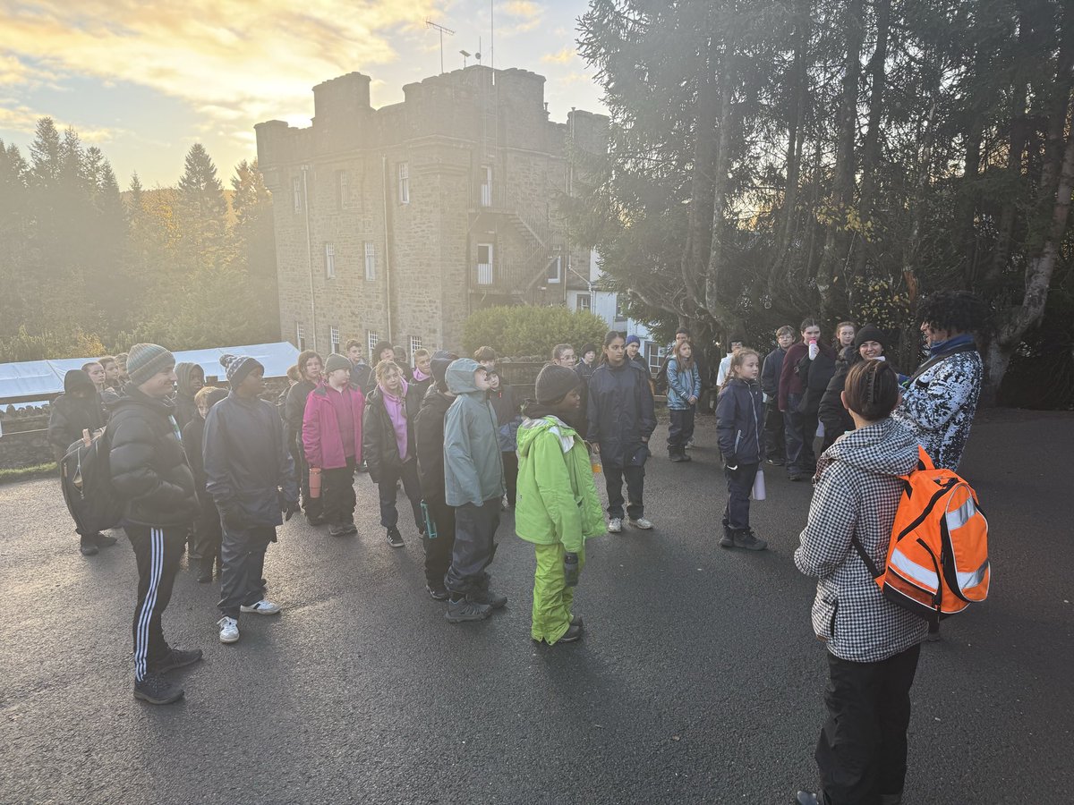 StBernardsPS's tweet photo. Day three at Dalguise! All fed and watered and ready for all the fun activities! Making memories that will last a lifetime. π§π€Ί#residentialtrip #primary7 @PGLTravel https://t.co/fvSOxp4IhS