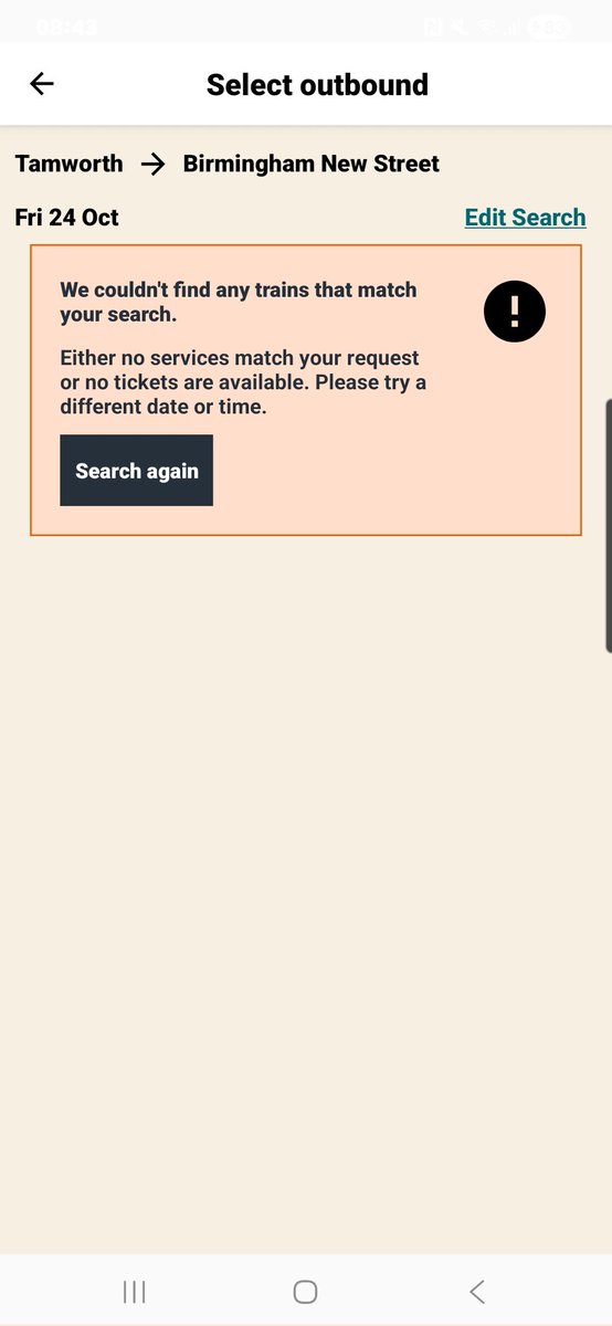 DrSimonParr's tweet photo. Hi @CrossCountryUK 
Why am I now forced to choose a return train in your app now? I want to select open return (anytime day return) - I don't know what time im returning from BHM. https://t.co/wLysxk9wTq