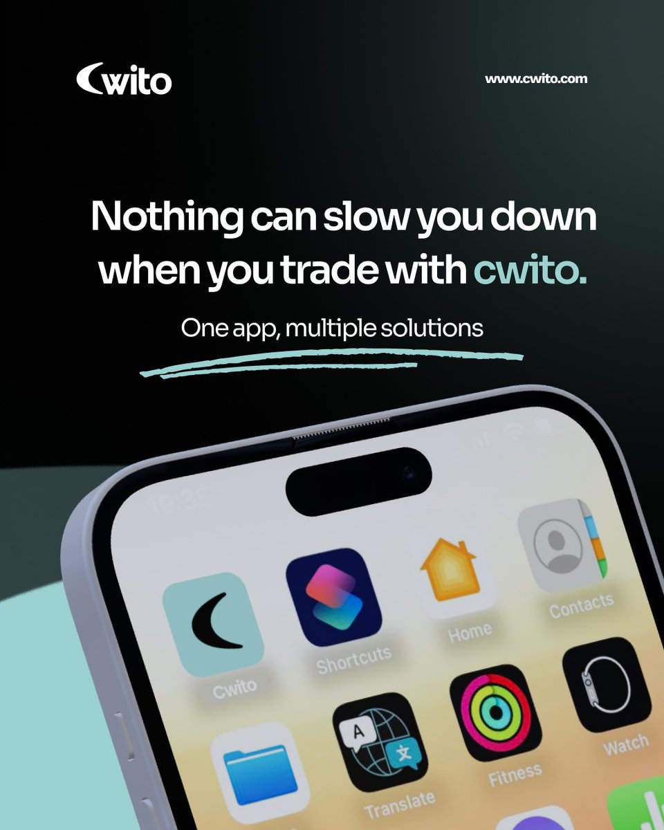UseCwito's tweet photo. The app that keeps you moving, never slowing.
Experience multiple solutions in one tap, Cwito 🚀

#Cwito #CryptoMadeSimple #TradeWithEase https://t.co/17hHGCnIwl