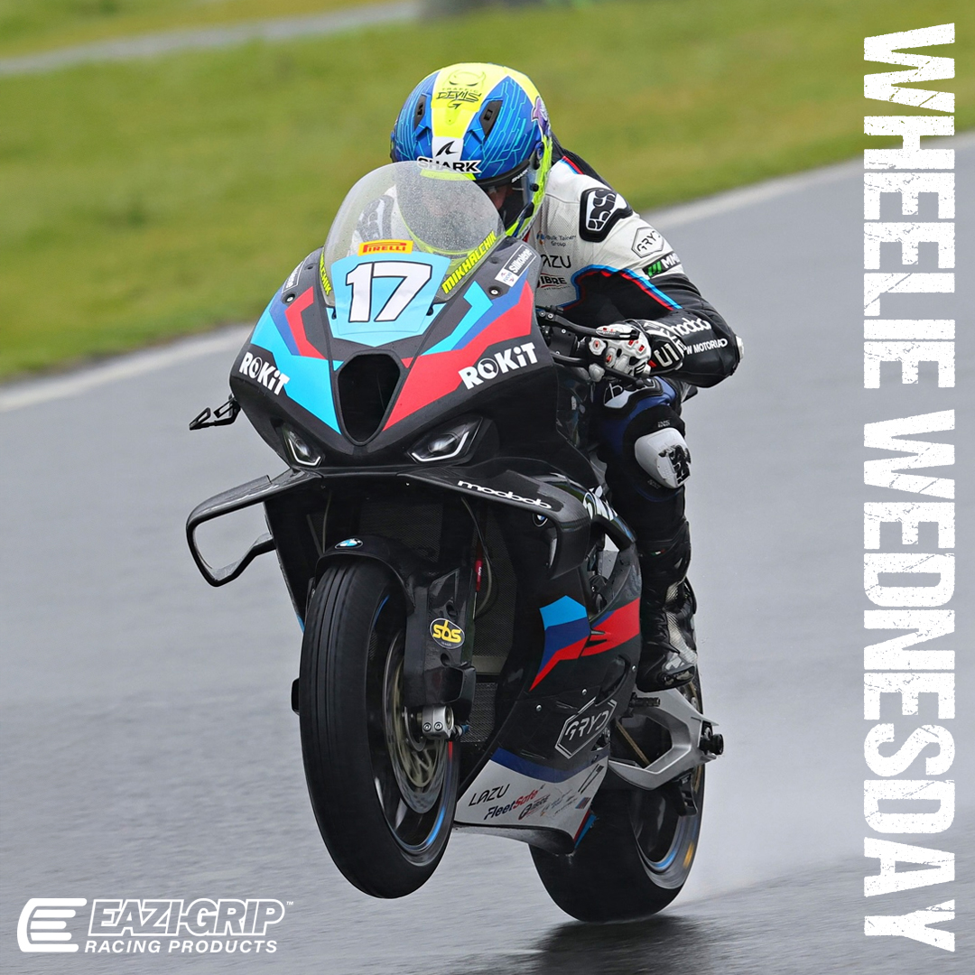 This week's #wheeliewednesday is <a href="/MLavRacing/">MLav Racing</a> rider Ilya Mikhalchik.

Ilya was nearly without a ride at the start of the season, but joined MLAV Racing and dominated the BSB Superstock class to become the 2025 champion, which he secured a round early.

Congratulations MLAV Racing!