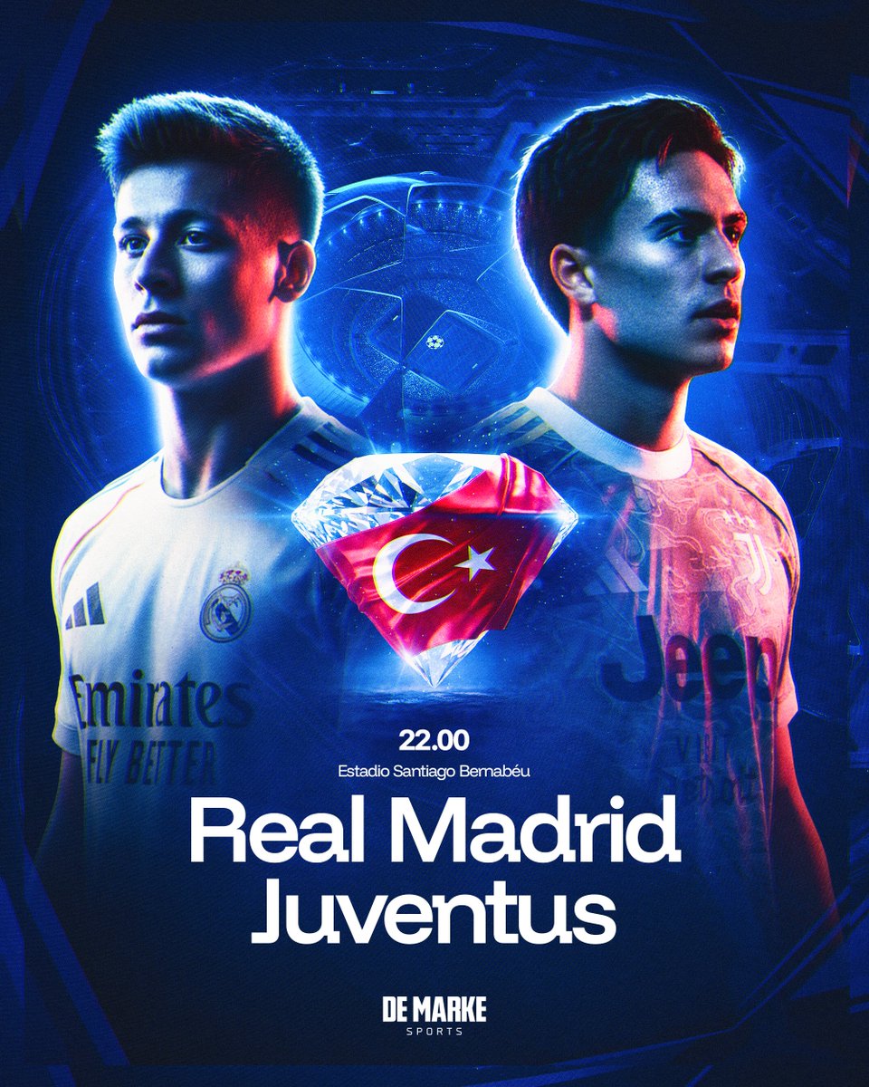 Real ve Juve, iki dünya devi. 

Ve onların yıldızı, iki Türk genci. 

Bu akşam.