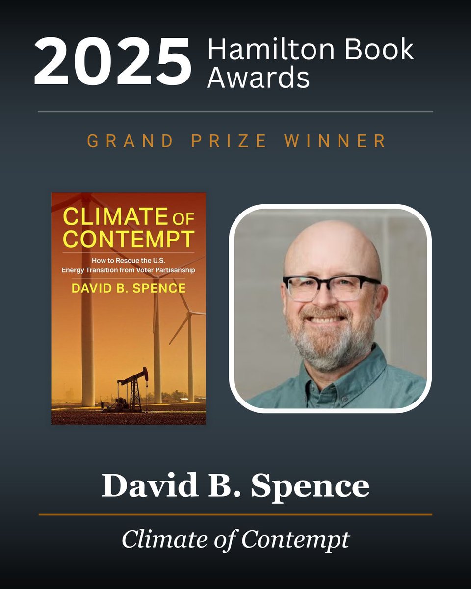 I had been a bit disappointed at the academic uptake of my book among people teaching classes in climate/energy policy. So this news was really nice to get. #climate #energyweekkitui