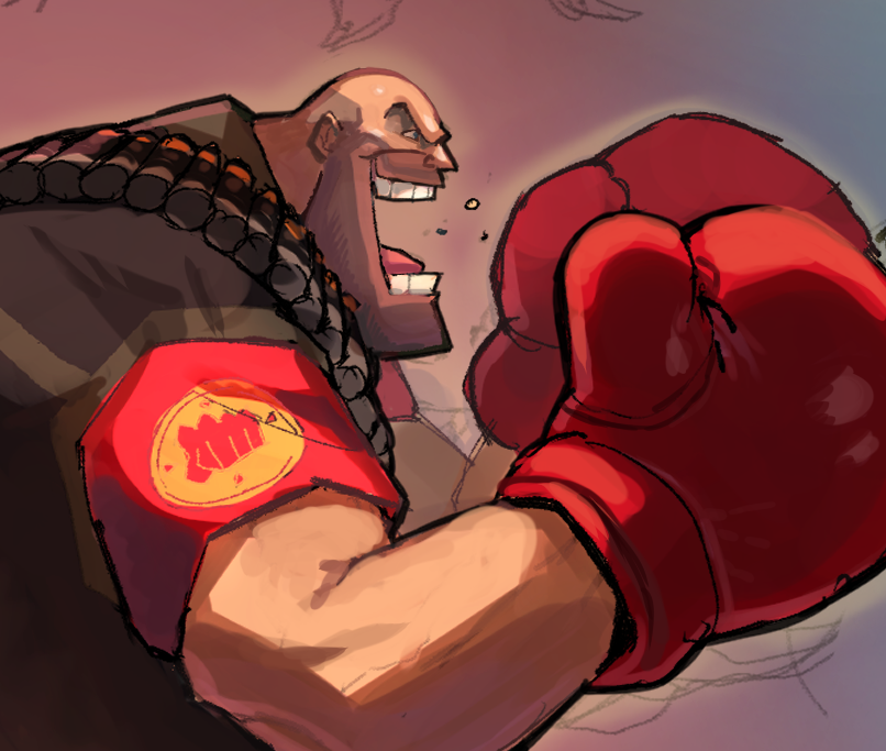 he looks more like the heavy now after just a few subtle changes