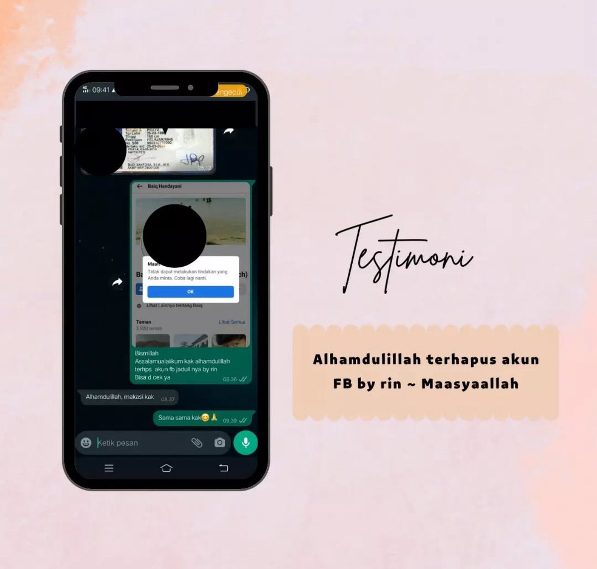 berrydewtee's tweet image. YANG BUTUH JASA LACAK BISA BERKABAR ❗
💌JASA HAPUS AKUN
💌PULIHKAN BALIKIN AKUN LUPA PASWORD/KE HACK🙌
💌JASA LACAK LOKASI
💌SADAP WA
💌LACAK HP HILANG BY NO HP/IMEI
💌JASA HACK/PEMULIHAN AKUN ( EMAIL,IG,WA,TWITER/X, FB,TIKTOK)....!!!
DM/WA☎️!wa.me/+6283177603576