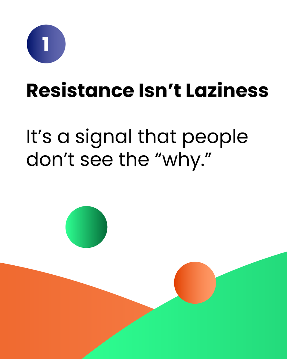 TriColorInitia's tweet image. Change management is product management.
Test. Iterate. Communicate.

#ChangeManagement #AutomationStrategy #TricolorInitiatives