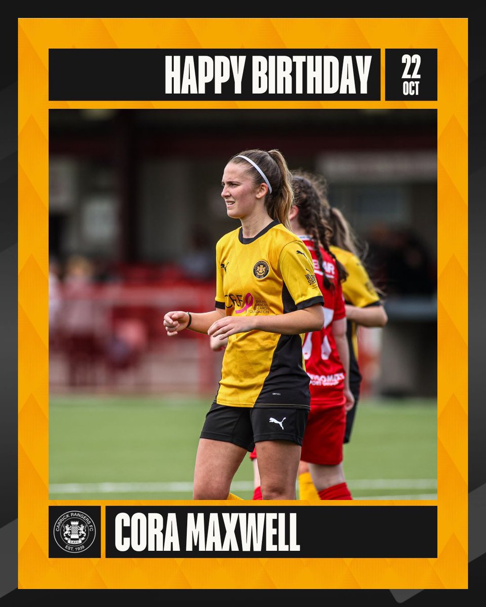 Happy Birthday to our #️⃣3️⃣5️⃣, Cora Maxwell! 🎂🎈

Have a good one, Cora 🥳
