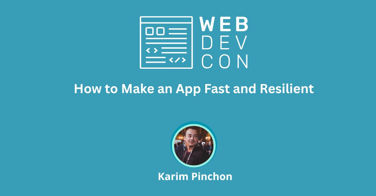 WebdevconNL's tweet image. 🎤 Karim Pinchon spoke at Webdevcon!
The talk 'How to Make an App Fast and Resilient' is now live!💪 🚀
🎥 Watch it here: webdevcon.nl/session/how-to…
#wdc25 #performance #PHP #webdevcon
