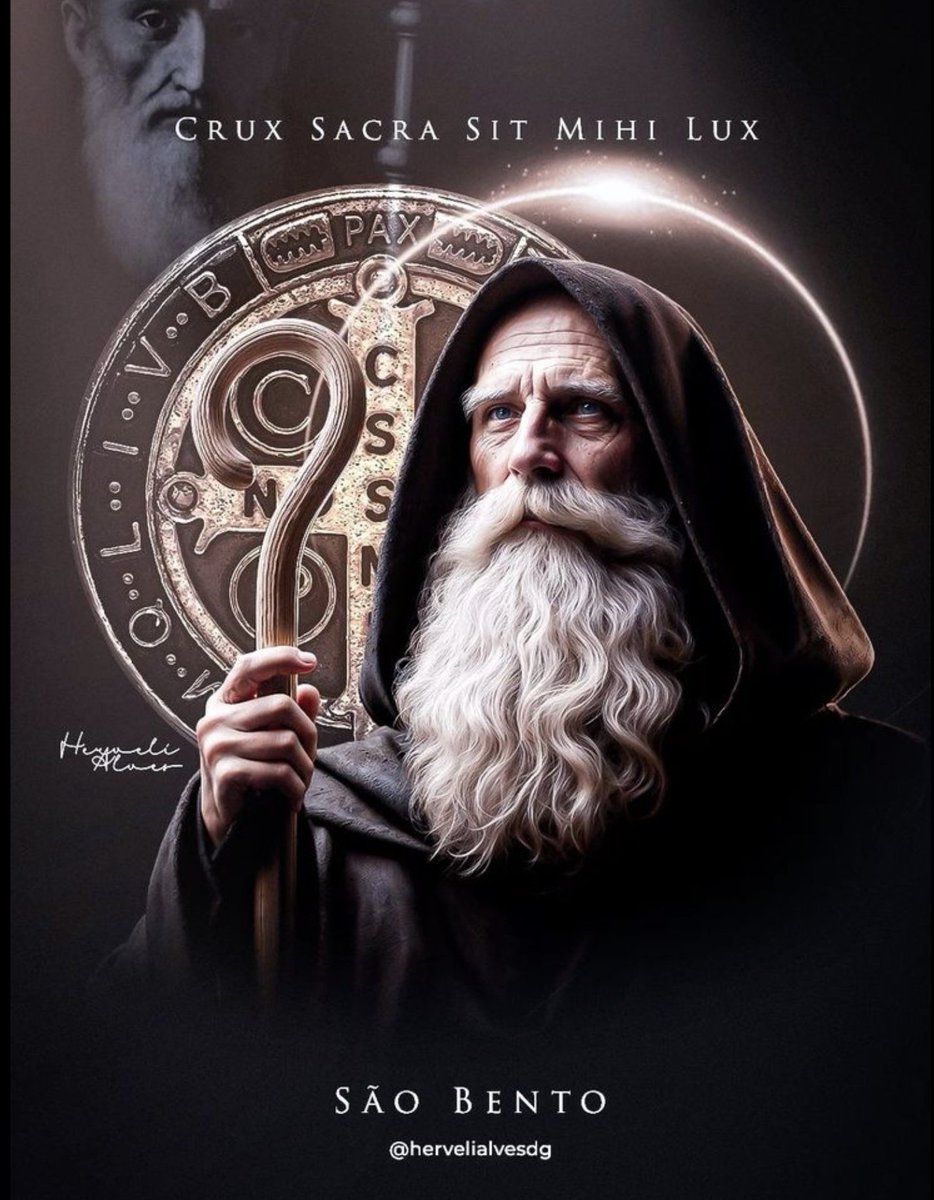 San Benito protégenos del mal.