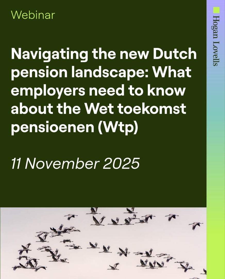 Major pension reforms are reshaping employer obligations in the Netherlands. Join our Dutch Employment Law team on 11 November for a webinar, providing practical insights on navigating the Wet toekomst pensioenen (Wtp) transition." #EmploymentLaw 

ow.ly/wTFX50XfpQp