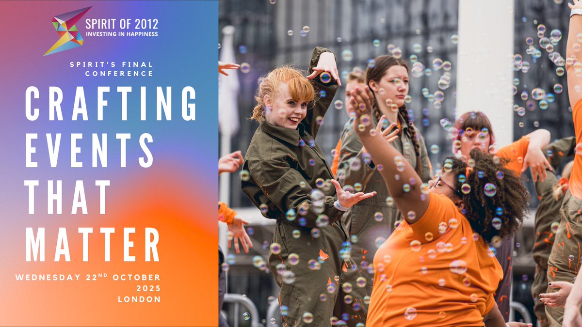 Spiritof2012's tweet image. Spirit&apos;s final conference is about to begin. 

There will be announcements and resources released throughout the day, and do follow the conversation using #CraftingEventsThatMatter #InvestinginHappiness