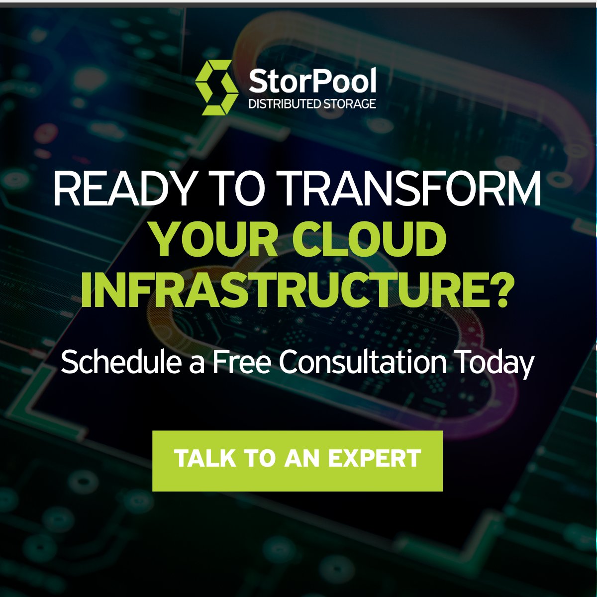 storpool's tweet image. Building a next-gen cloud? StorPool’s experts help you validate hardware, model performance & TCO, and accelerate deployment.
Skip trial and error and talk to a specialist today: hubs.ly/Q03Nq3fF0
#CloudInfrastructure #SoftwareDefinedStorage #StorPool #ITStrategy