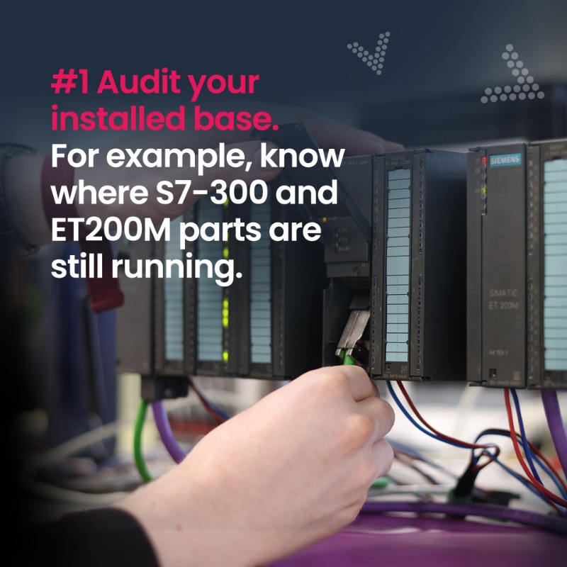 euautomation's tweet photo. With both S7-300 and ET200M officially discontinued, the time to act is now.

Here’s your five-step legacy action plan 👇

Search #Siemens parts 🔎 https://t.co/NZX9XqcekQ

#S7300 #IndustrialAutomation #ObsolescenceManagement #EUAutomation