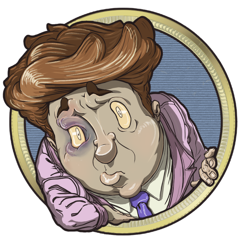 There are too many of them so giving them discounts isn’t very smart. Anyhoo, why are there so many?! Aren’t evil clowns passé? Cliché? Whatever?! It’s a bit early for elections too. Hmmm… thanks for the suggestion, <a href="/potn_kettle/">Pot and Kettle Art Studio | NFTNYC2025</a>. Umbrella is at the ready. Don’t need my good eye